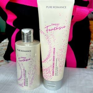 Bubble bath and shave cream